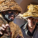 L'Orso di Segale insieme al Domatore - Foto Parracone